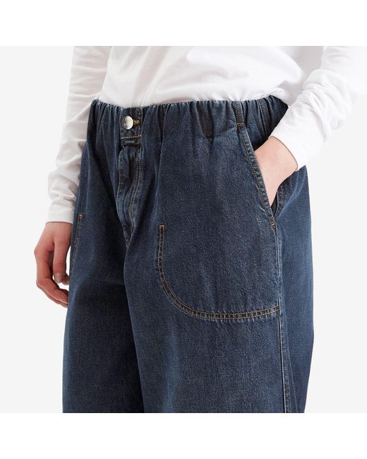 Closed Blue Wylan Ruched Waist Jeans