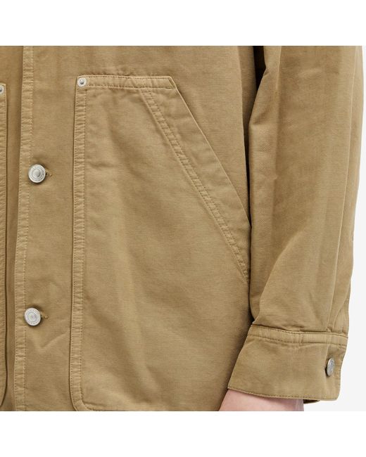 Isabel Marant Natural Lawrence Workwear Jacket for men