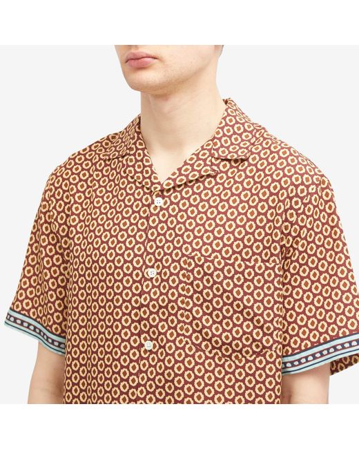 Portuguese Flannel Brown Vermon Vacation Shirt for men