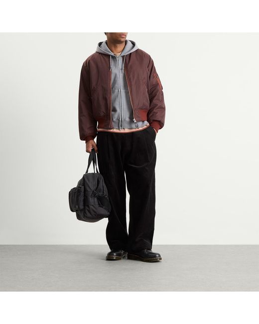 Beams Plus Brown Ma1 Jacket for men