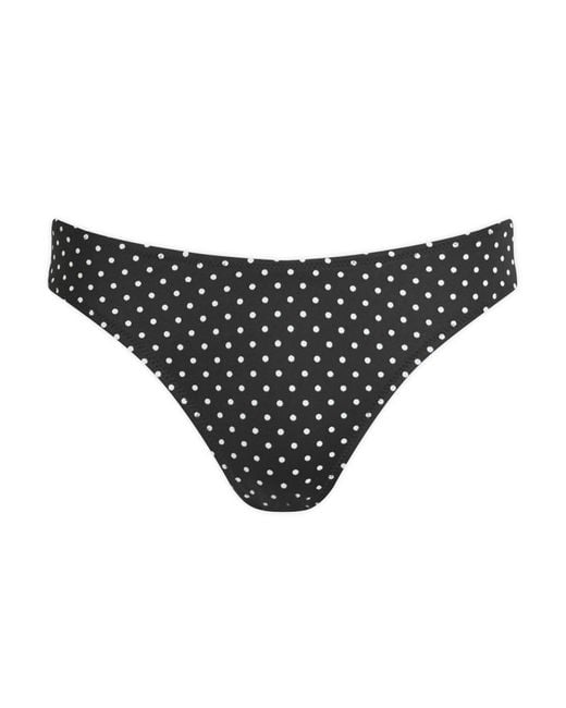 Fruity Booty Black Carmen Bikini Bottoms