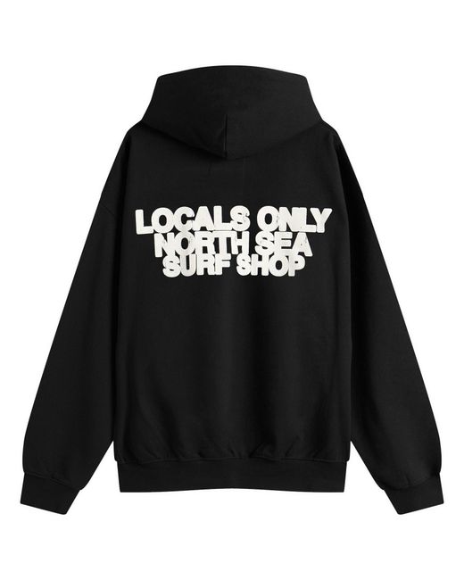 END. Black Coastal Locals Only Hoody