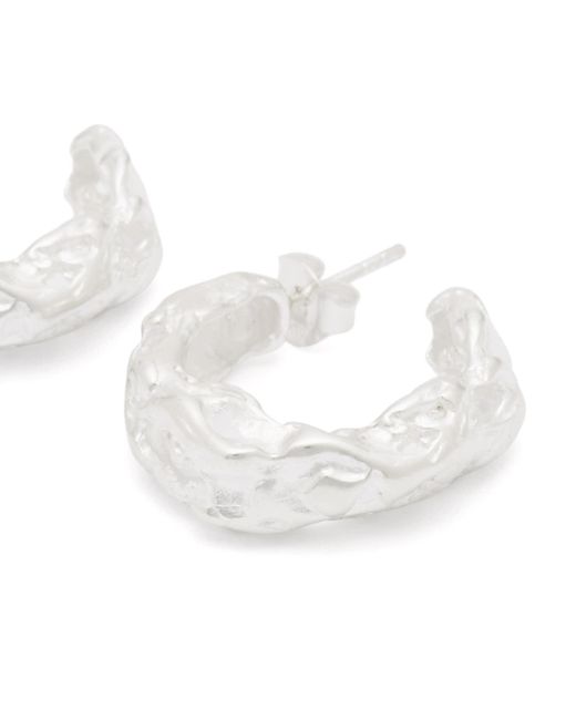 SIMUERO White Cabo Earrings