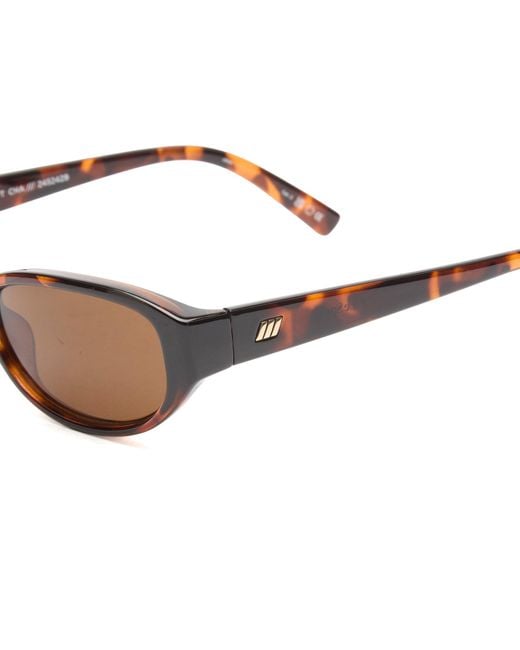 Le Specs Brown Don'T Cha Sunglasses
