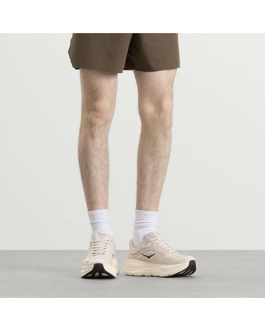 Hoka One One White Bondi 9 Sneaker for men