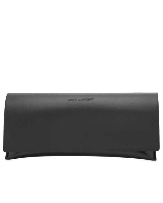 Saint Laurent Brown Saint Laurent Naked Wire Sunglasses