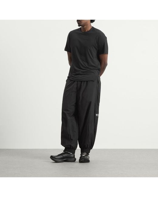 Y-3 Black Running T-Shirt for men