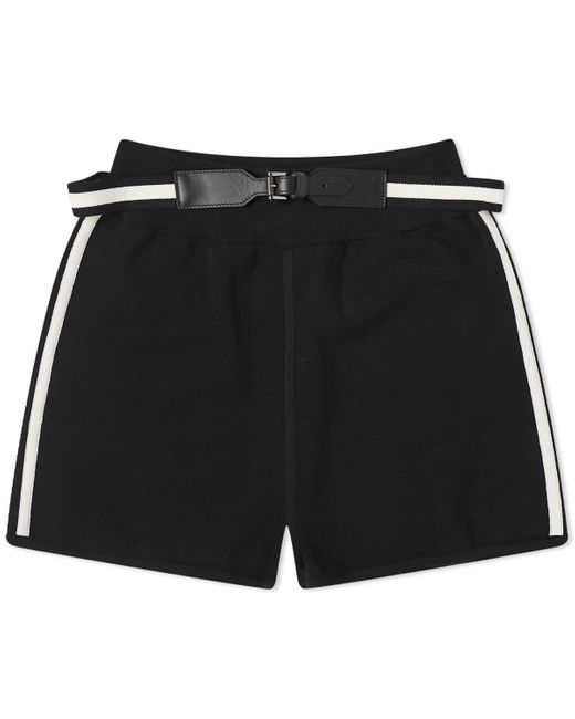 Max Mara Black Abile Knitted Shorts