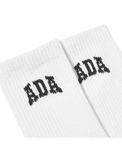 ADANOLA White Ada Socks