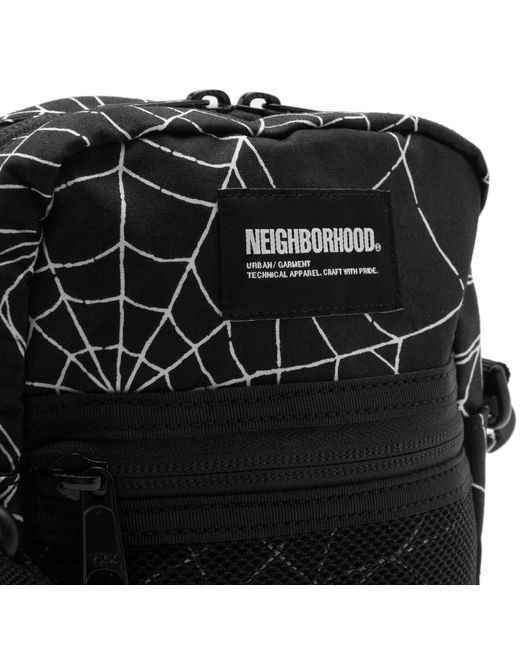 Neighborhood Spiderweb Shoulder Bag in Black for Men | Lyst Canada