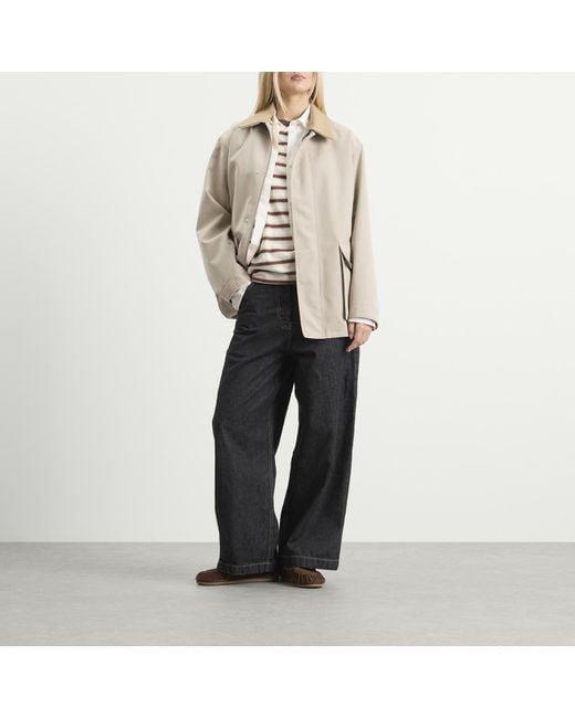 Auralee Natural Wool Max Canvas Blouson