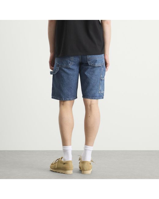 Dickies Blue 993 Denim Carpenter Shorts for men