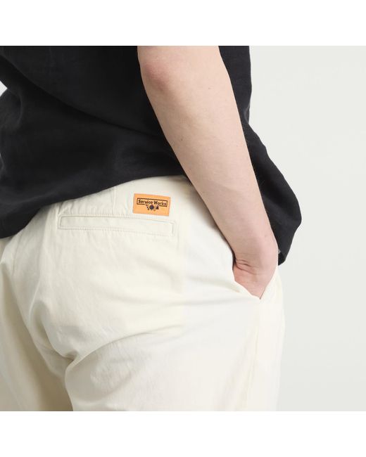 Service Works Natural Twill Part Timer Pants for men