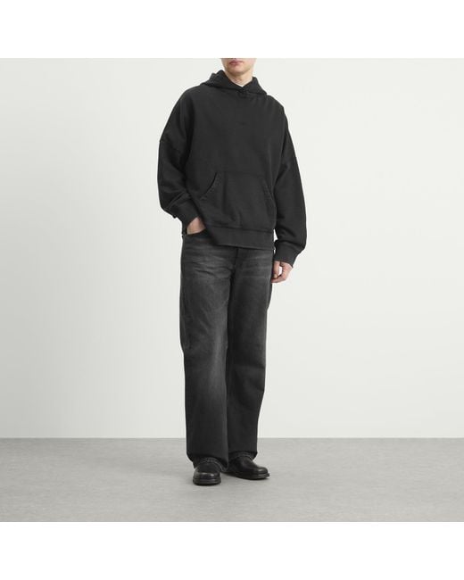 Won Hundred Black Staff Hoodie for men