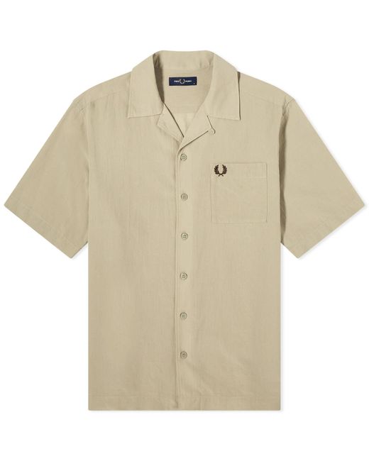 Fred Perry Natural Textured Vacation Shirt for men