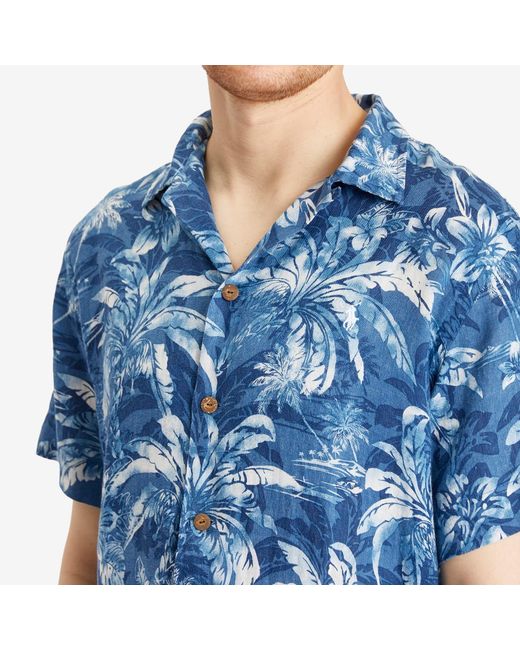 Polo Ralph Lauren Blue Surf Club Vacation Shirt for men