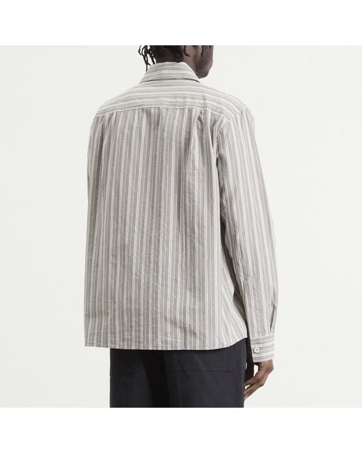 MHL by Margaret Howell Gray Overall Shirt for men