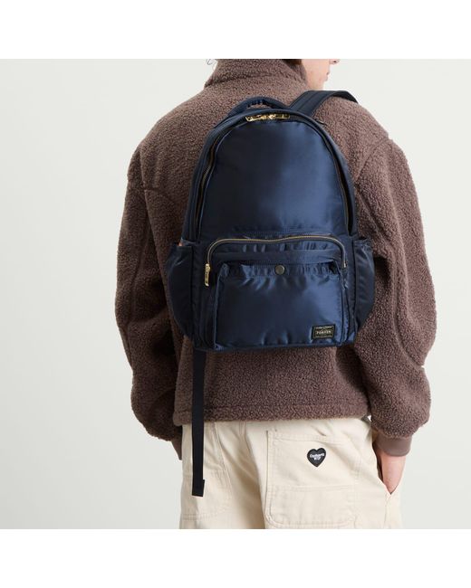 Porter-Yoshida and Co Blue Tanker Day Backpack