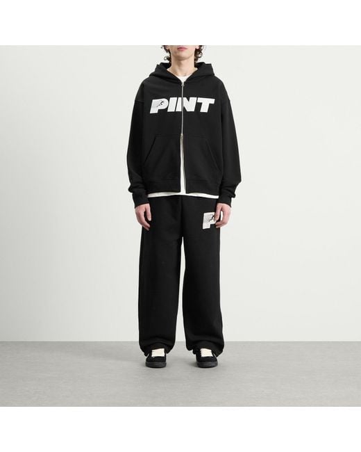 END. Black Pint Club Zip-Hoodie