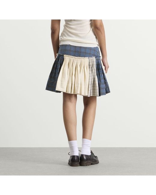 STORY mfg. Blue Nest Mini Skirt