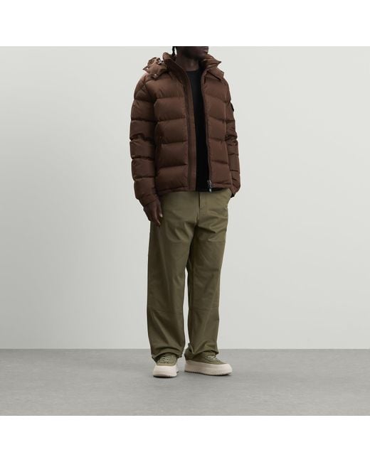 Moncler Brown Maya Matte Jacket for men