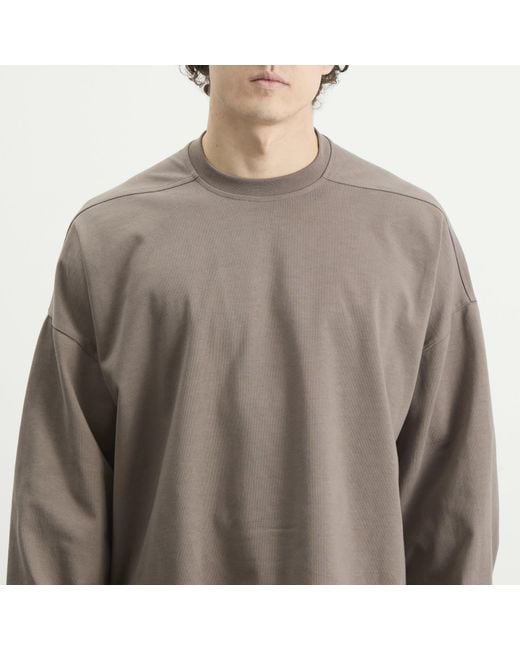 Rick Owens Brown Long Sleeve Tommy T T-Shirt for men