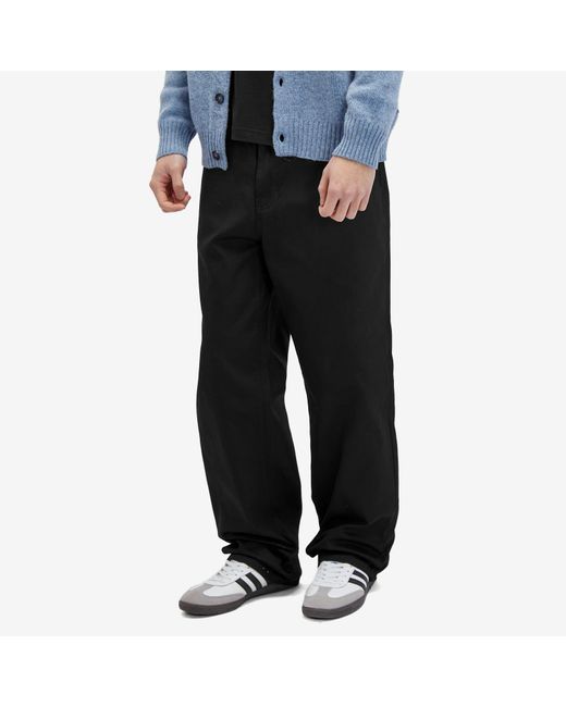 Nudie Jeans Black Tuff Tony Trousers for men