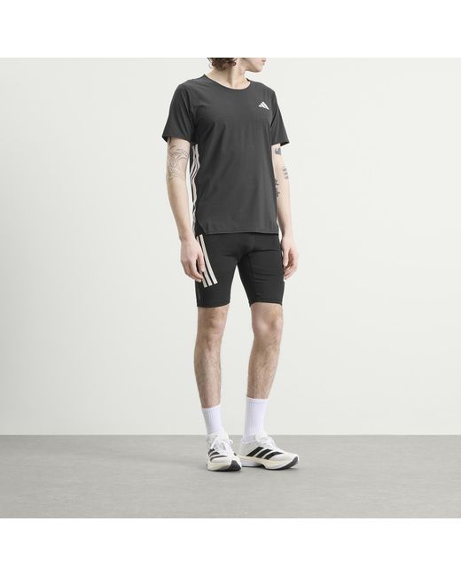 Adidas Gray Adi 365 Half Tights for men