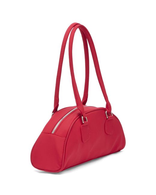 Damson Madder Red Berta Bowler Bag