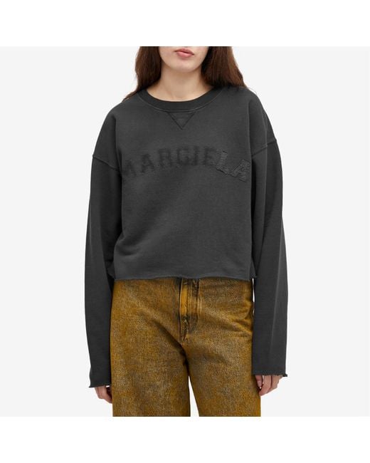 Maison Margiela Black Sweatshirt