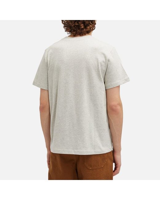 A.P.C. Gray Plantine Turntable Graphic T-Shirt for men