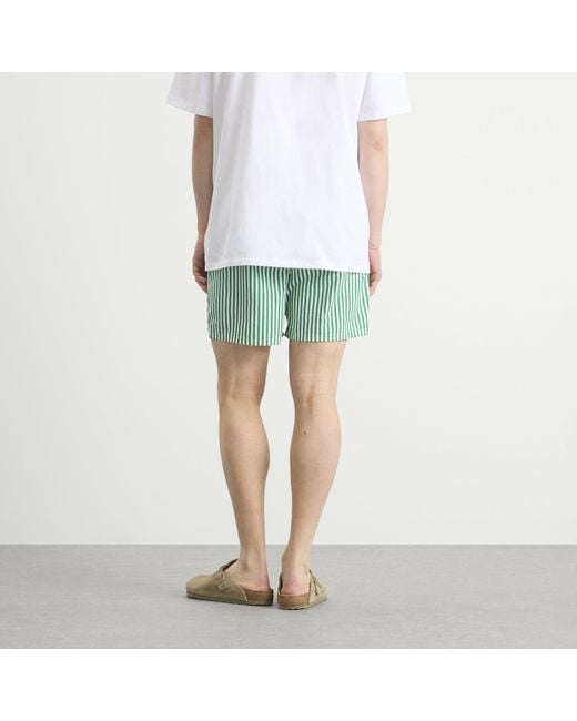 Calvin Klein Green Drawstring Swim Shorts for men