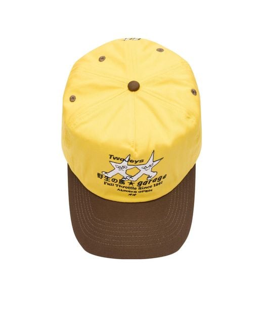 Twojeys Yellow Sketchy Stars Cap