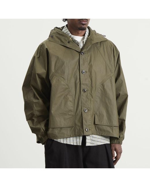 YMC Coated Cotton Bonehead Jacket in Green for Men | Lyst UK