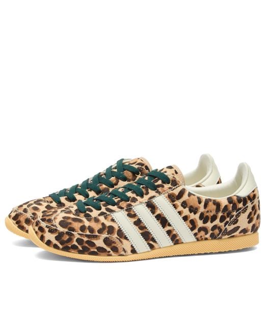 Adidas Metallic Japan Leopard Sneakers