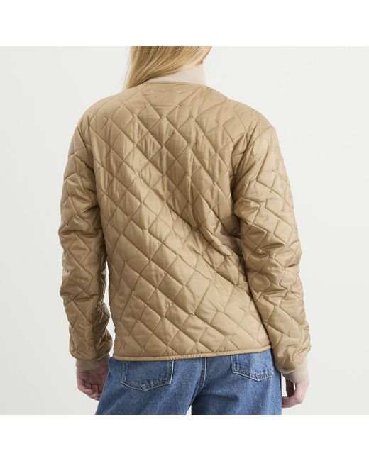 Maison Margiela Brown Quilted Jacket