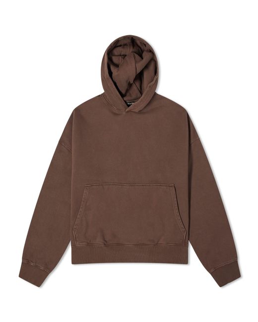 Cole Buxton Brown Cb Cropped Hoodie for men