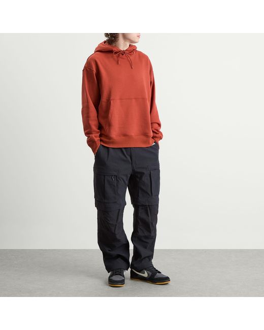 Nike Red Wool Classics Hoodie