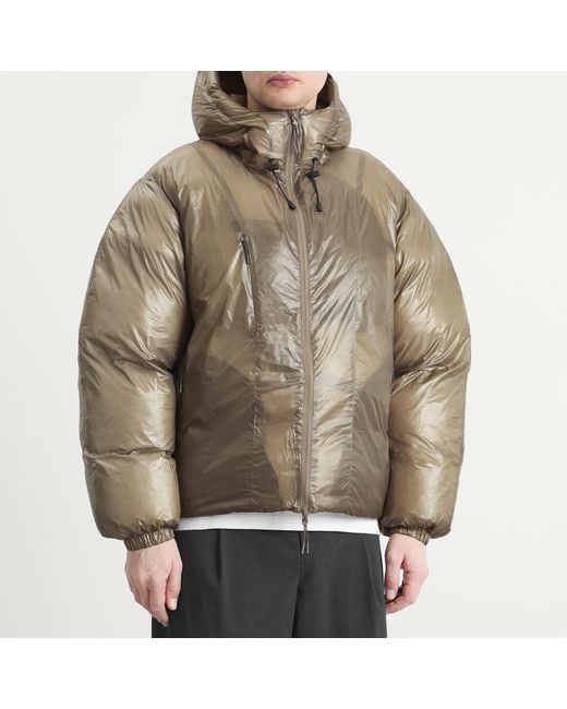 Roa Brown Smooth Down Jacket for men