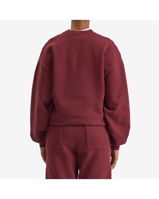 MKI Miyuki-Zoku Purple Uniform Crew Neck Sweatshirt Presented By End