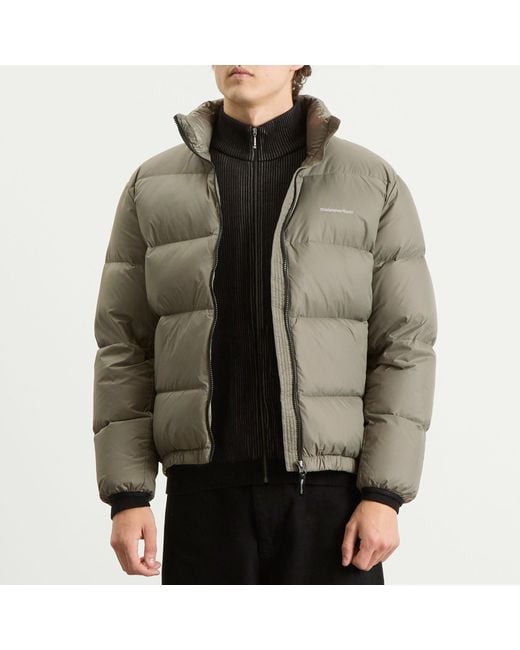 Thisisneverthat Gray Pertex T Down Jacket for men