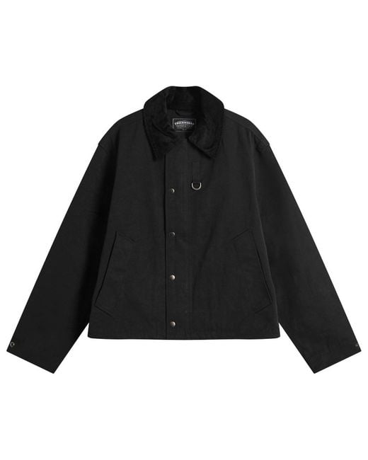 FRIZMWORKS Black Heritage Hunting Jacket for men