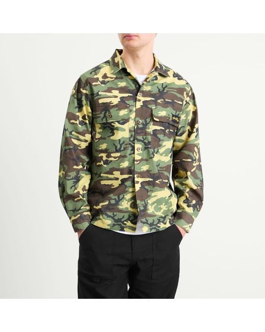 Stan Ray Green Cpo Shirt for men