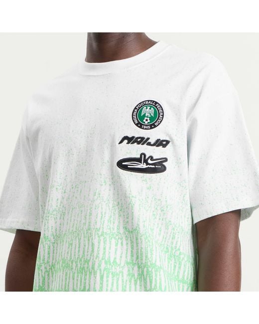 Nike White X Slawn Nigeria T-Shirt for men