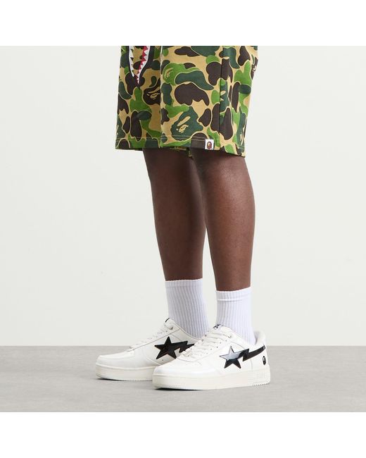 A Bathing Ape White Bape Sta #2 for men