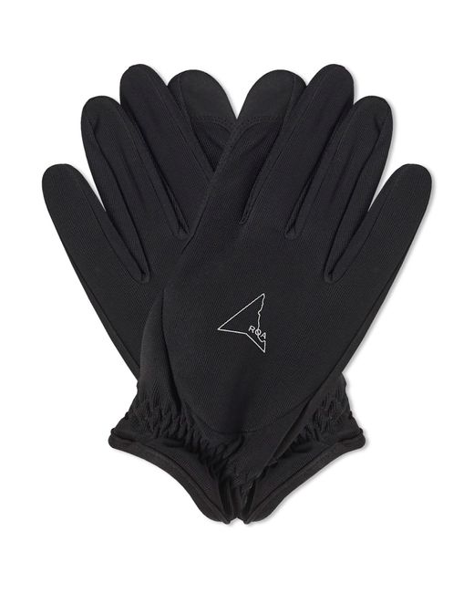 Roa Black Logo Gloves for men