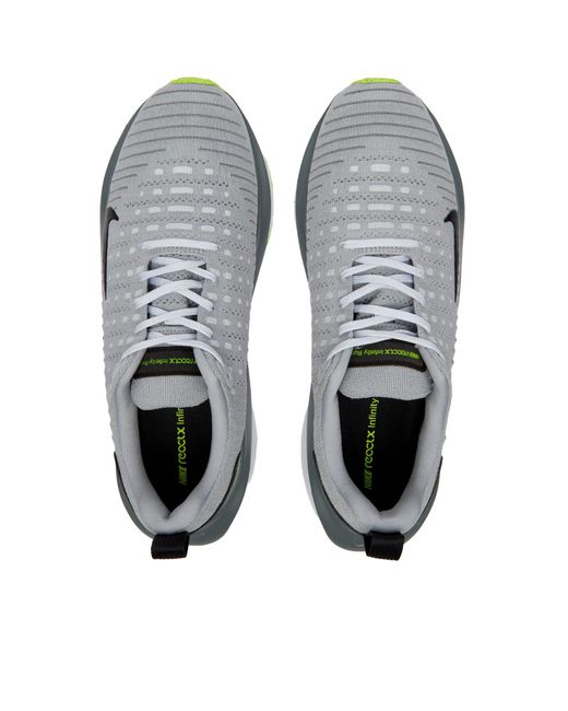 Nike React Infinity Run Flyknit 4 Sneakers in White for Men Lyst UK