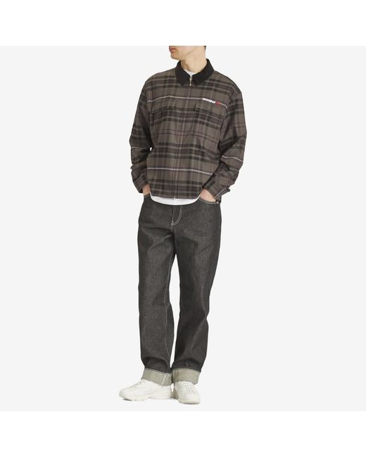 AWAKE NY Gray Logo Denim Jeans for men