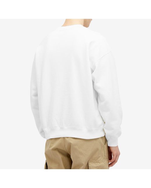 Neighborhood White Logo Sweatshirt for men