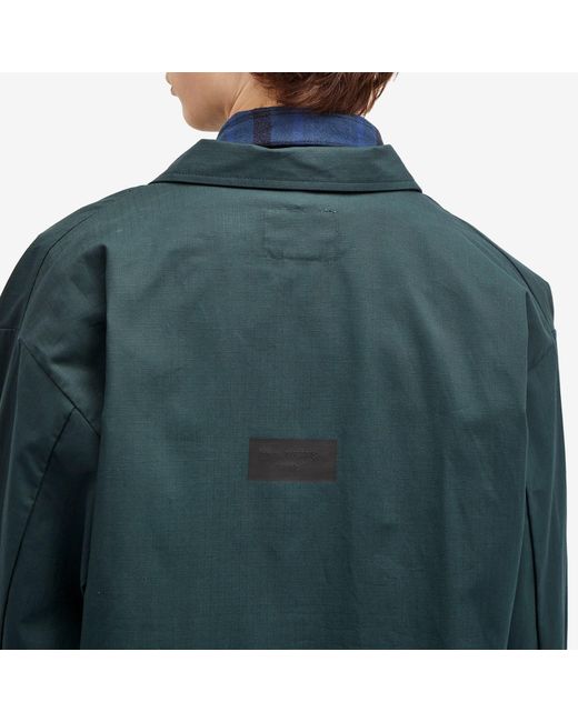 (w)taps Green 17 Shirt Jacket for men